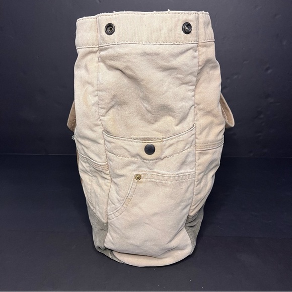 Rare Wallace & Barnes J. Crew Dry Goods New York Canvas Tote Bag - Picture 15 of 15